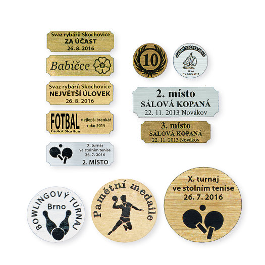 Štítok laser - fólia, priemer 50 mm