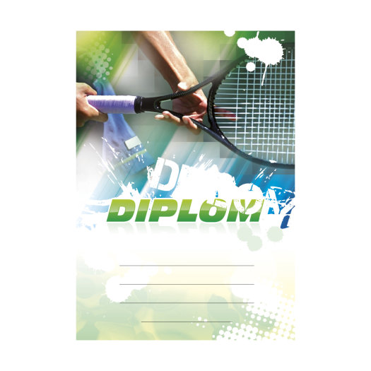 Tenisový diplom 6618