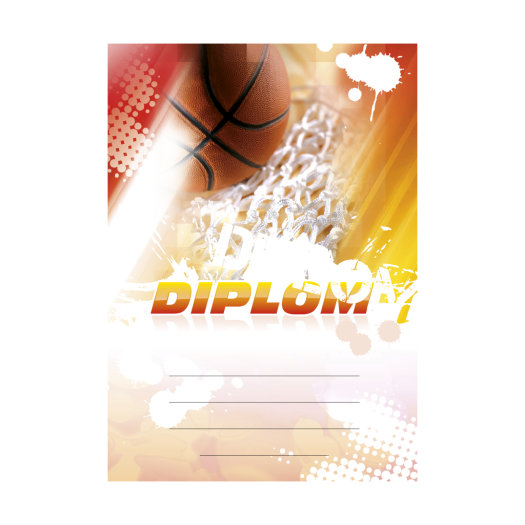 Basketbalový diplom 6625