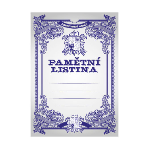 Pamätný list, diplom 6706